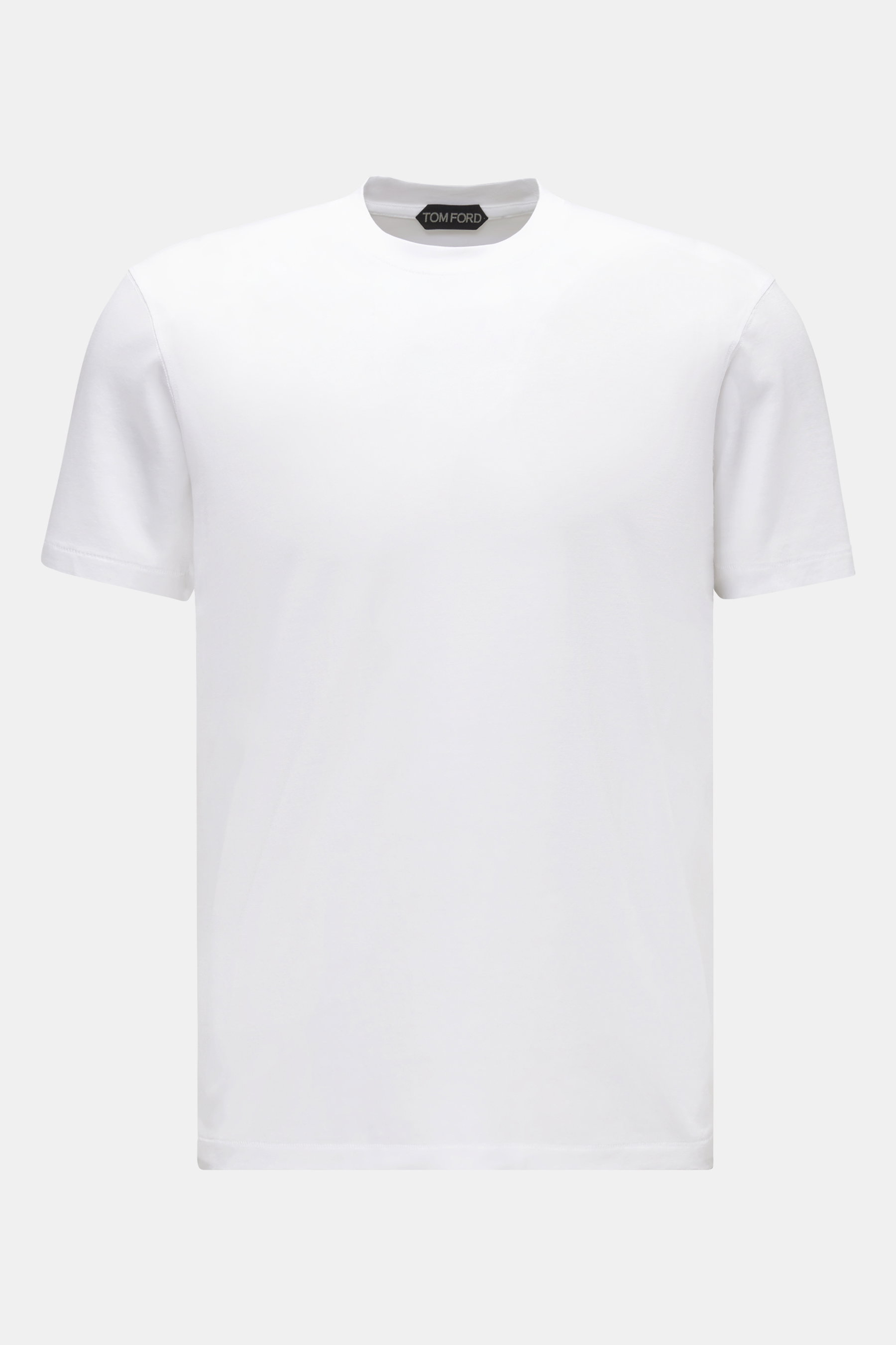 Tom Ford Rundhals-T-Shirt weiß