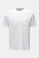 04651/ A trip in a bag Frottee T-Shirt 'Terry Tee' weiß