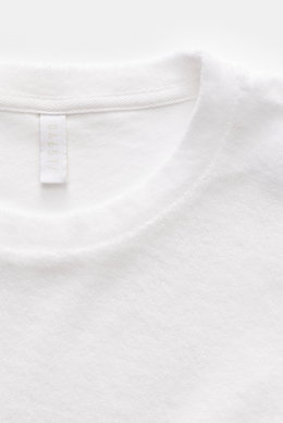 04651/ A trip in a bag Frottee T-Shirt 'Terry Tee' weiß