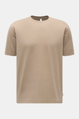 04651/ A trip in a bag Rundhals-T-Shirt taupe