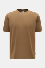 04651/ A trip in a bag Rundhals-T-Shirt braun