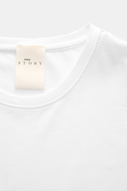 mey story Crew neck T-shirt 'The Base Crew-Neck' white