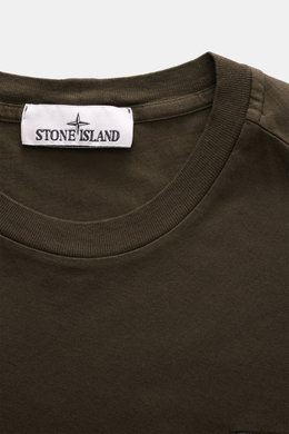 Stone Island T-Shirt 'Basic Cotton' dark olive