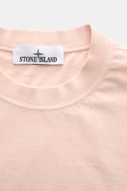 Stone Island Rundhals-T-Shirt 'Organic Cotton' rosé