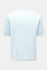 04651/ A trip in a bag Kurzarmpullover 'Pima Cotton' pastellblau