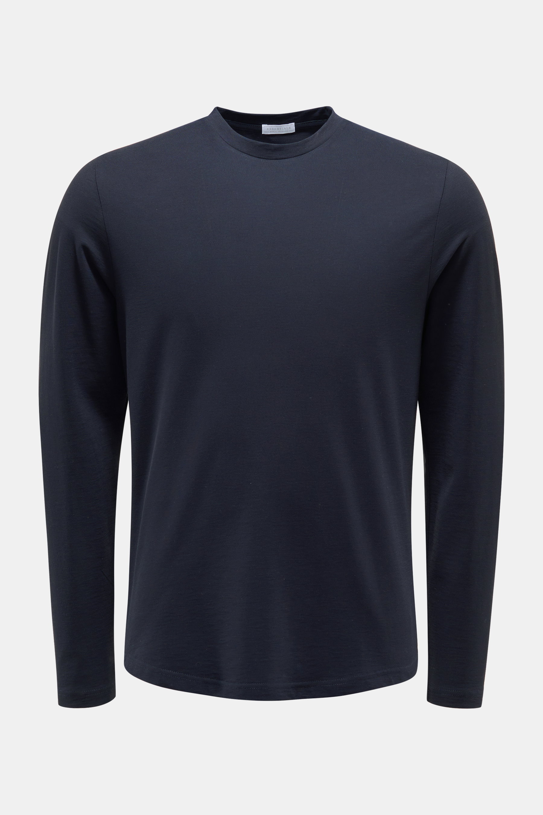 BRAUN Hamburg Essentials Rundhals-Longsleeve navy