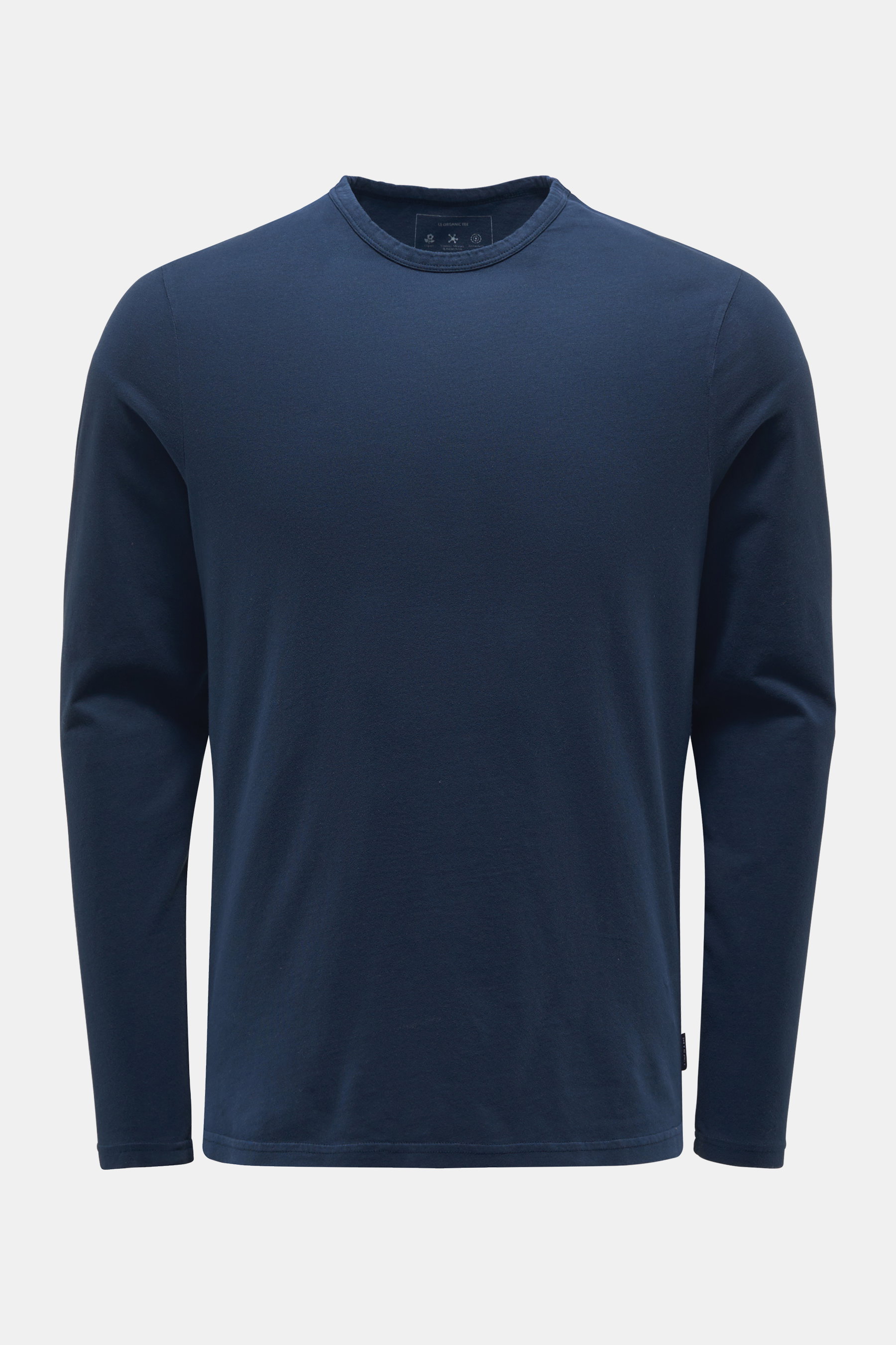 04651/ A trip in a bag Rundhals-Longsleeve 'Organic Tee LS' navy