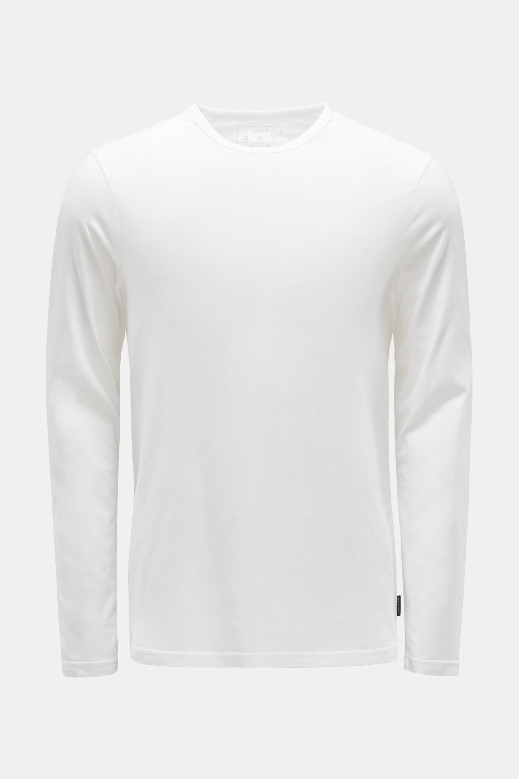 04651/ A trip in a bag Rundhals-Longsleeve 'Organic Tee LS' weiß