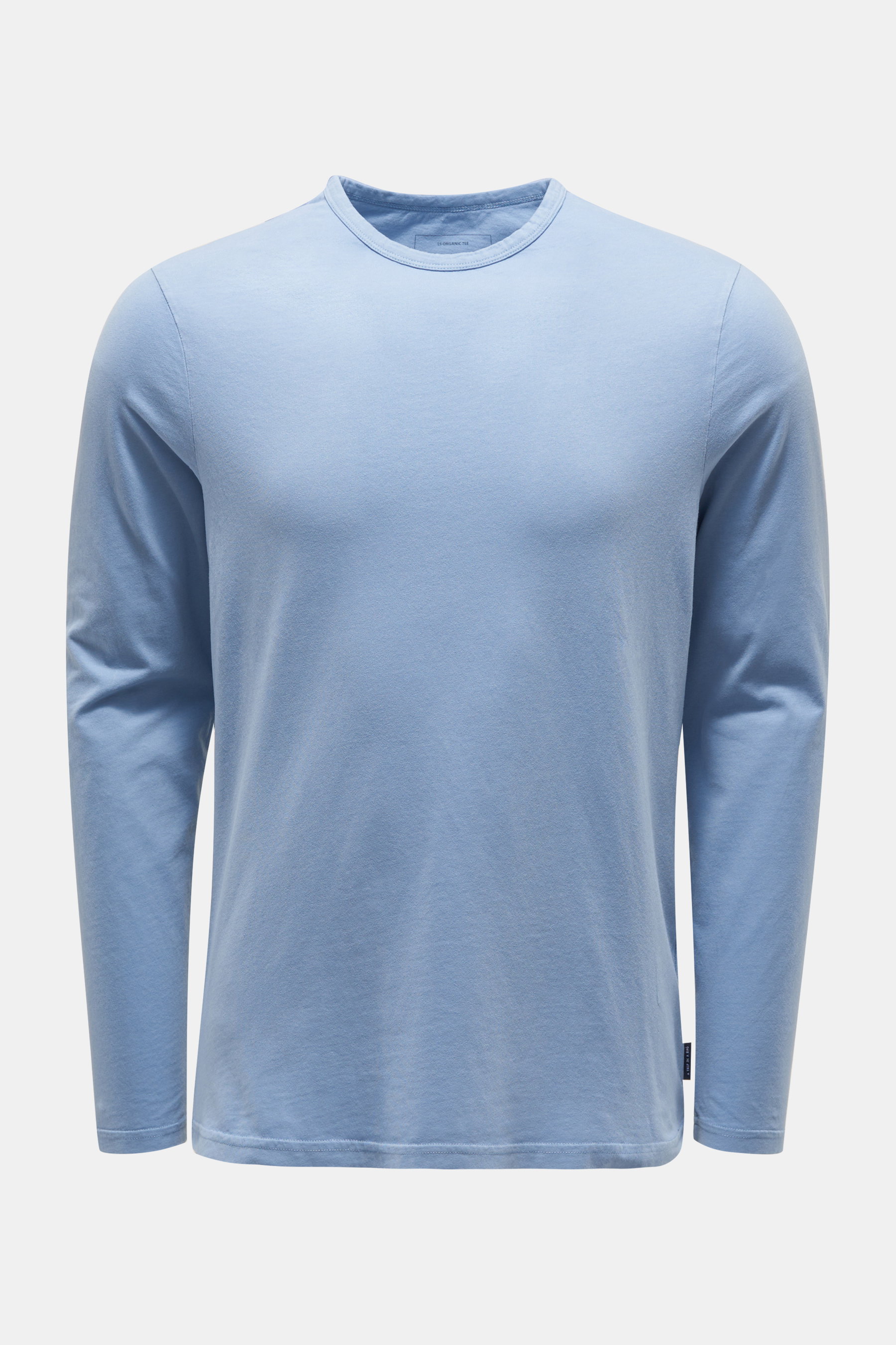 04651/ A trip in a bag Rundhals-Longsleeve 'Organic Tee LS' rauchblau