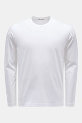 Stefan Brandt Crew neck long sleeve 'Enno' white