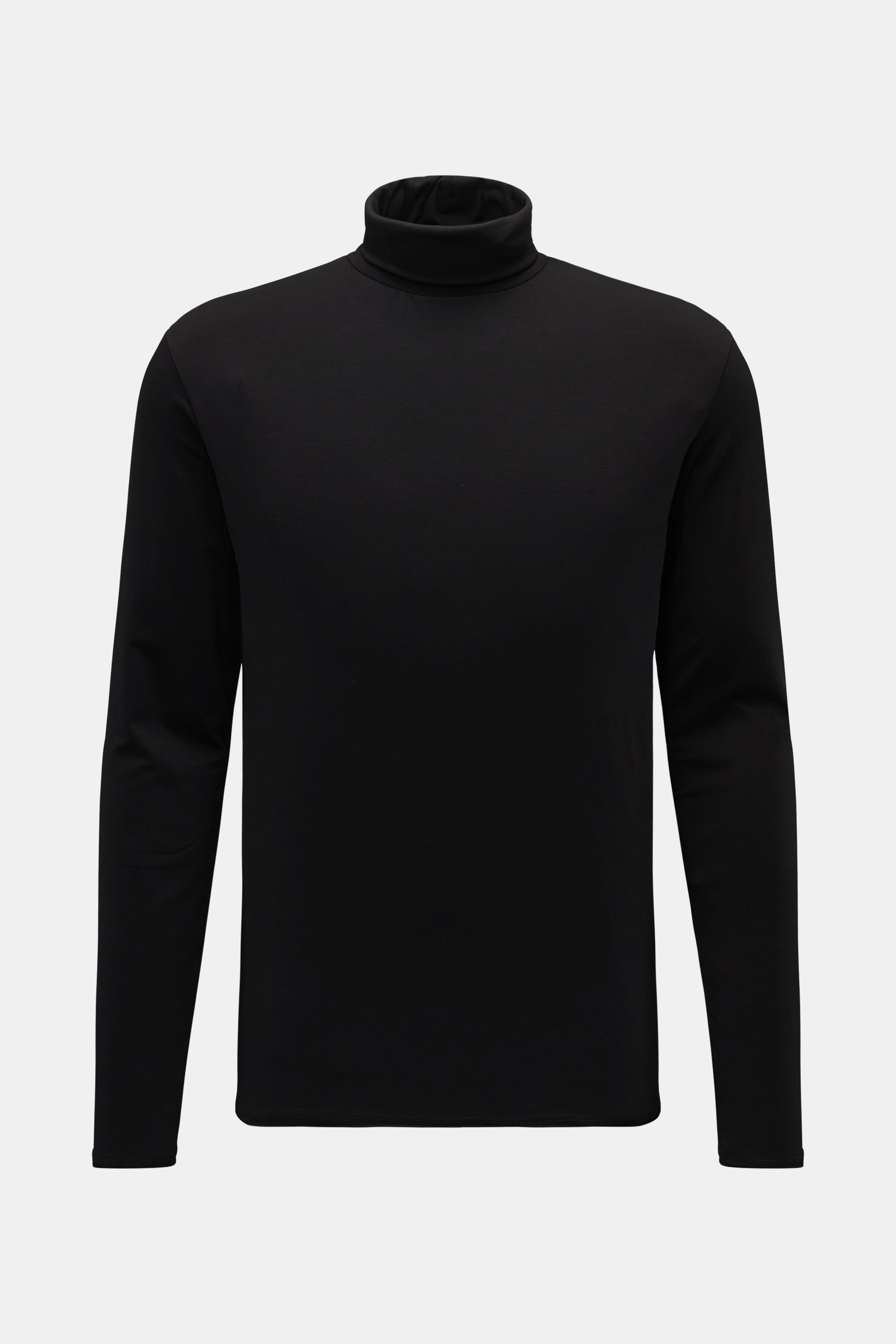 Kiefermann Jersey turtleneck jumper 'Didier' black