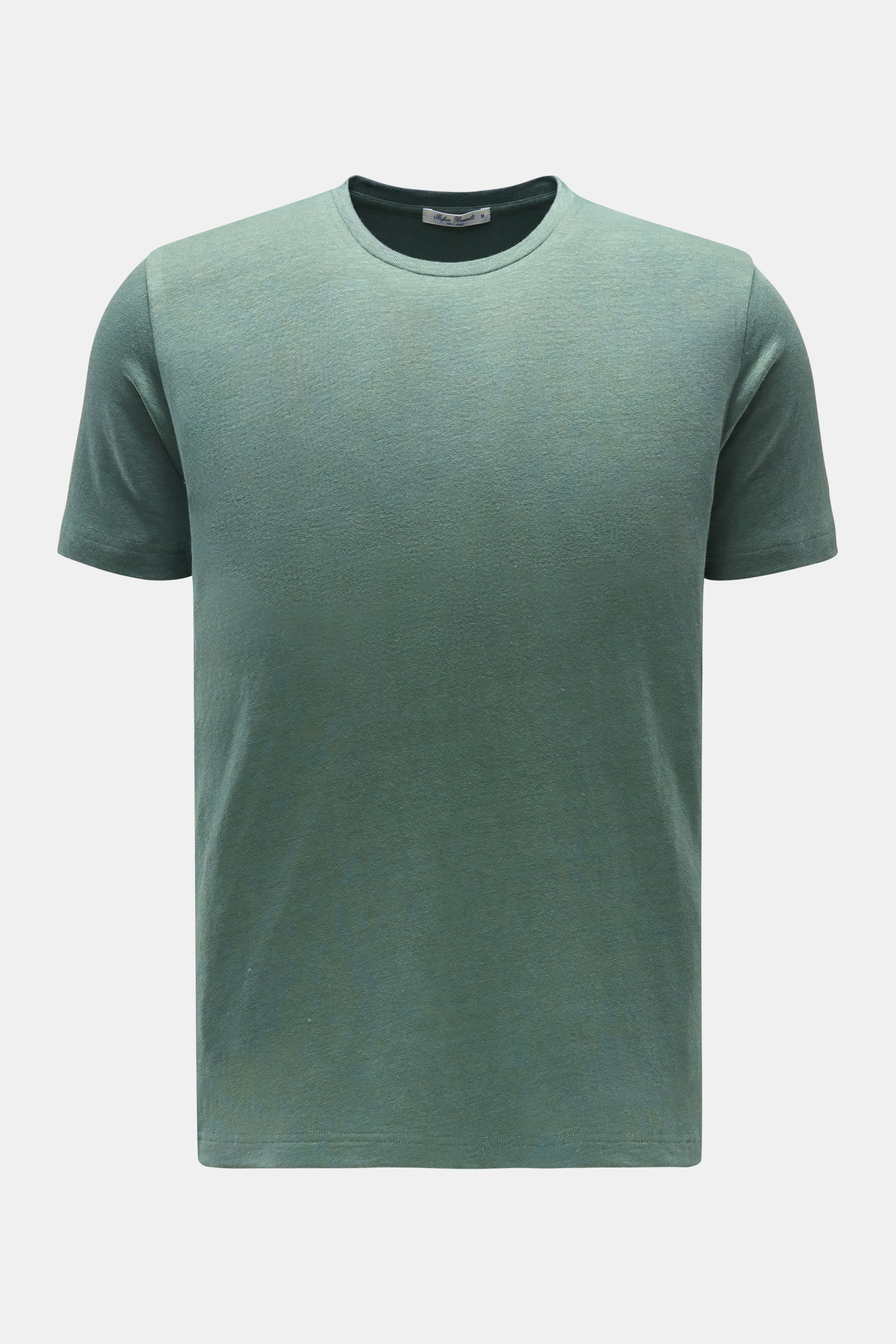 Stefan Brandt Rundhals-T-Shirt 'Enno' graugrün