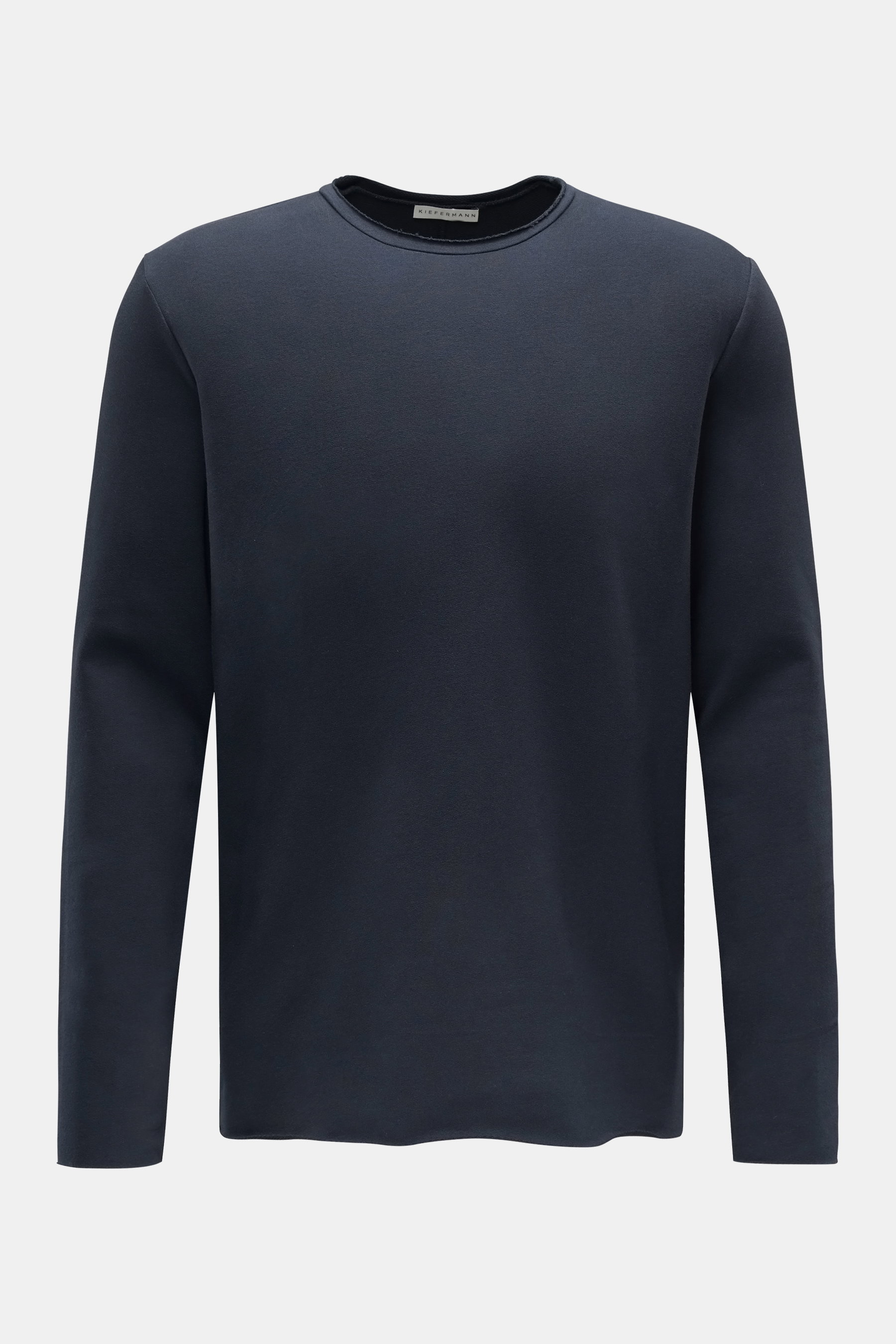 Kiefermann Rundhals-Longsleeve 'Nando' navy