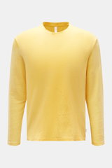 04651/ A trip in a bag Linen long sleeve 'Linen Jersey' yellow