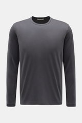 Stefan Brandt Crew neck long sleeve 'Enno' dark grey