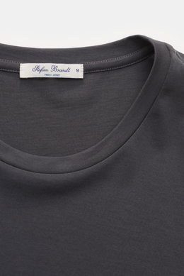 Stefan Brandt Crew neck long sleeve 'Enno' dark grey
