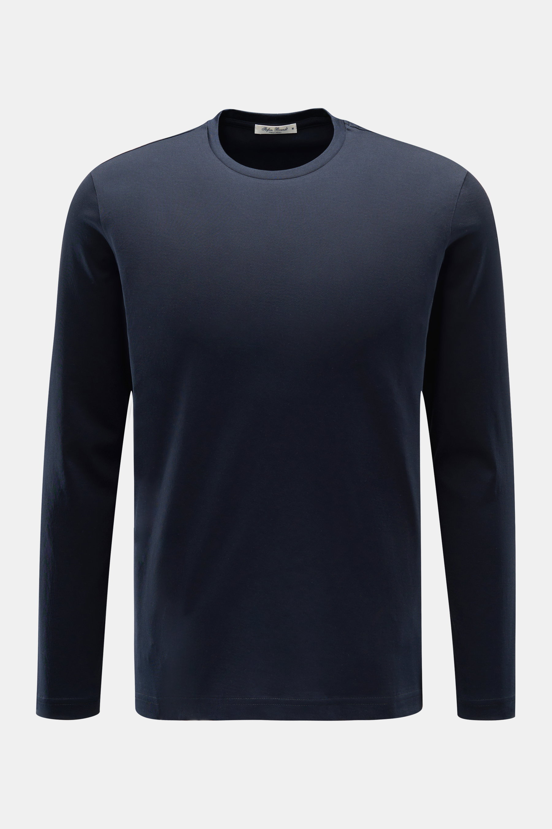 Stefan Brandt Crew neck long sleeve 'Enno' dark navy