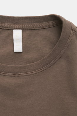 04651/ A trip in a bag Rundhals-Longsleeve taupe