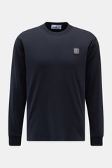 Stone Island Rundhals-Longsleeve navy