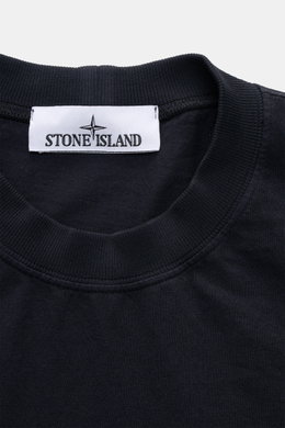 Stone Island Rundhals-Longsleeve dark navy