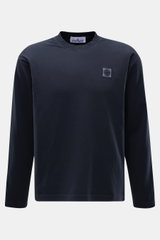 Stone Island Rundhals-Longsleeve dunkelgrau