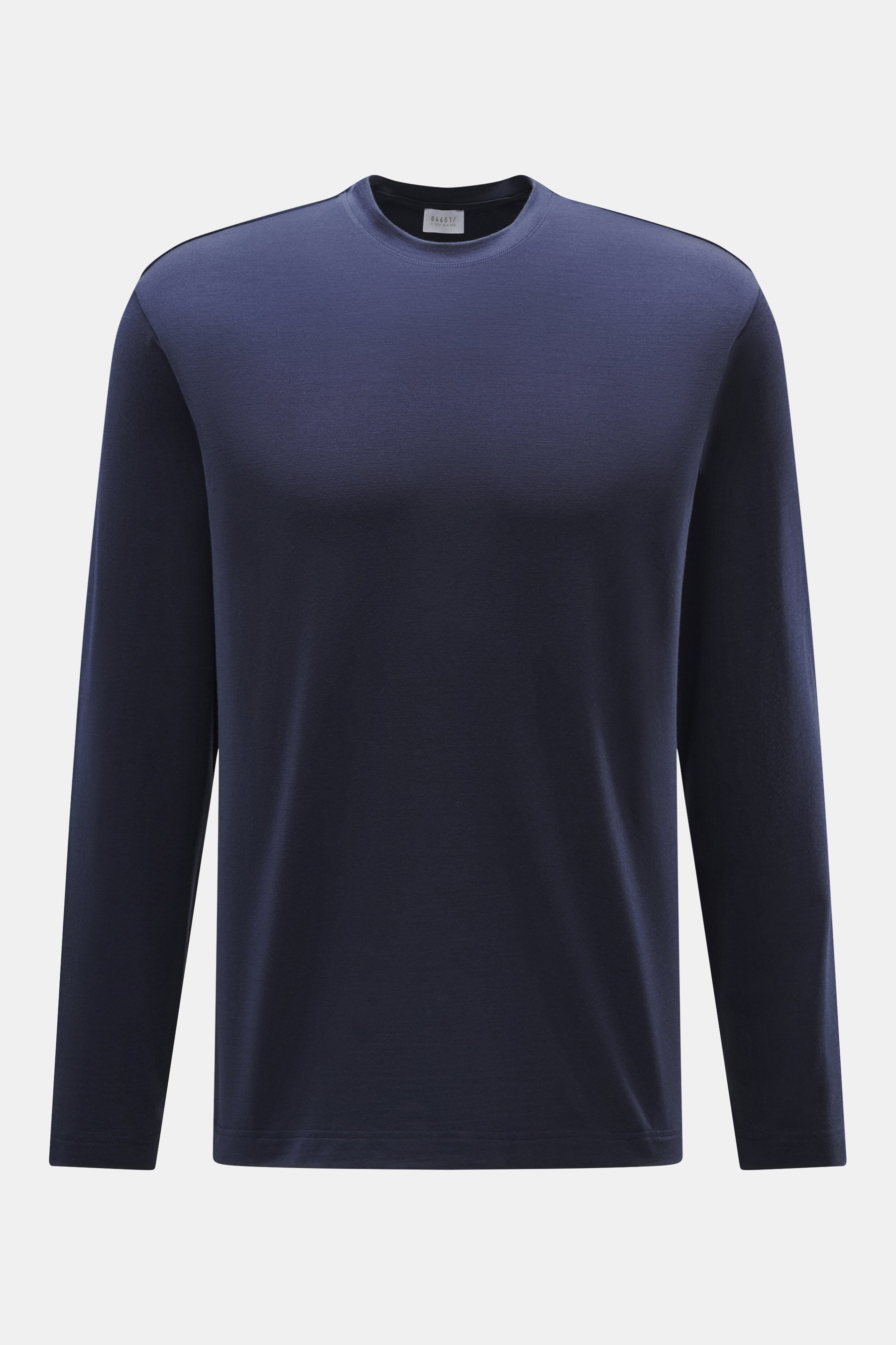 04651/ A trip in a bag Longsleeve 'WJ Tee' navy