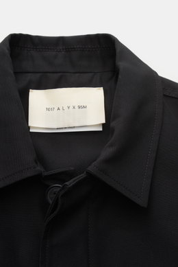 1017 ALYX 9SM Overshirt 'Officer Shirt' schwarz