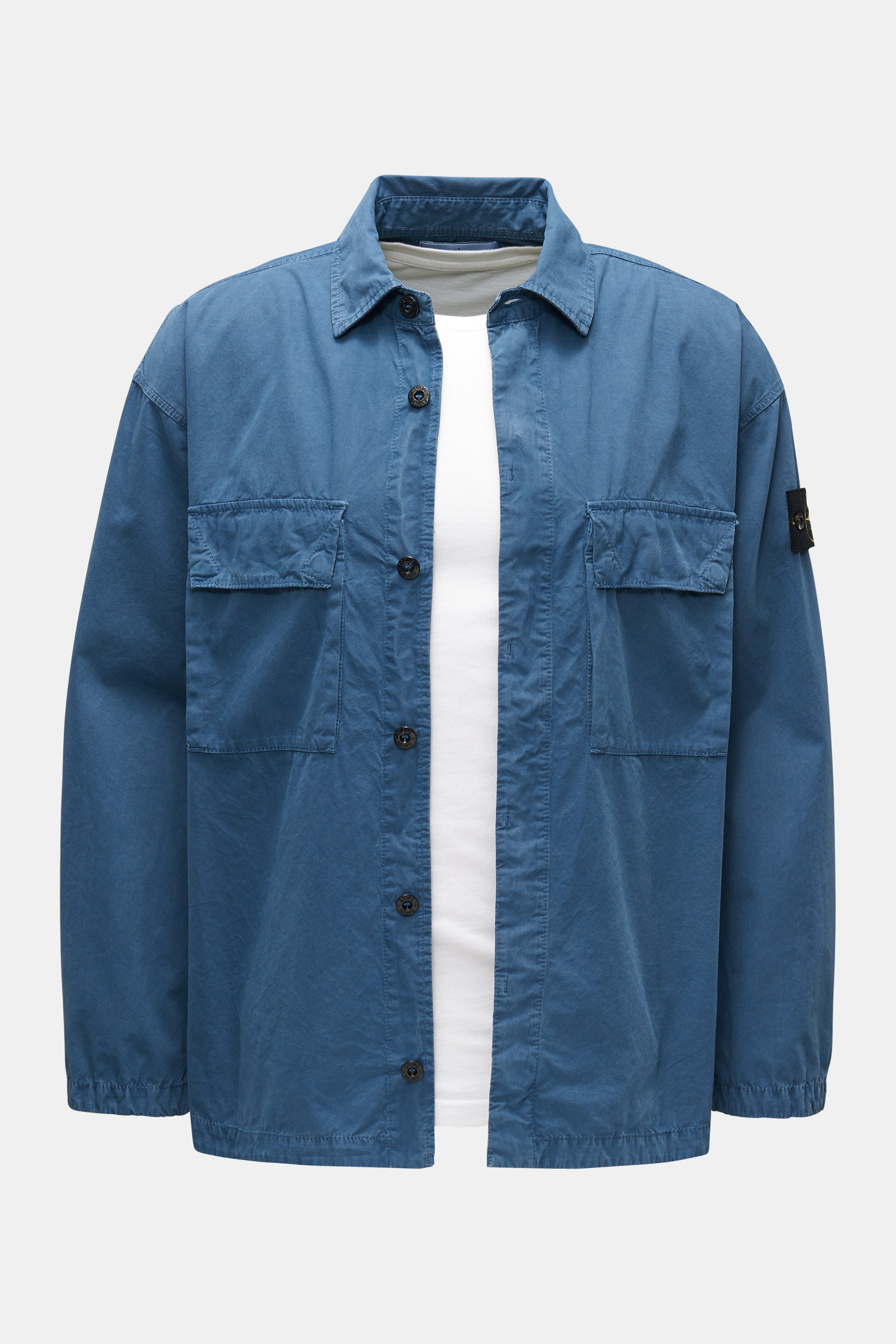 Stone Island Overshirt graublau
