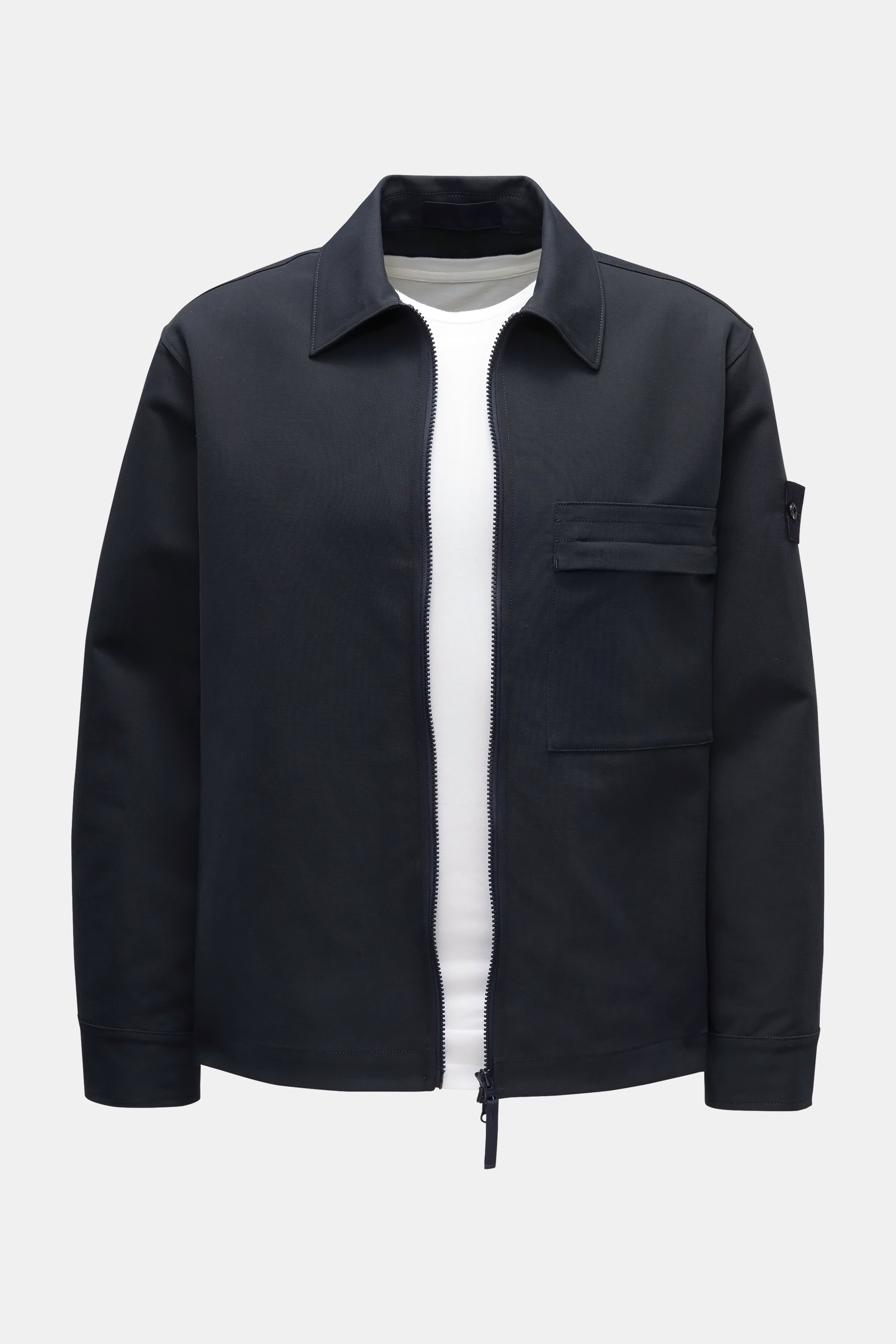 Stone Island Overshirt 'Ghost Piece' navy