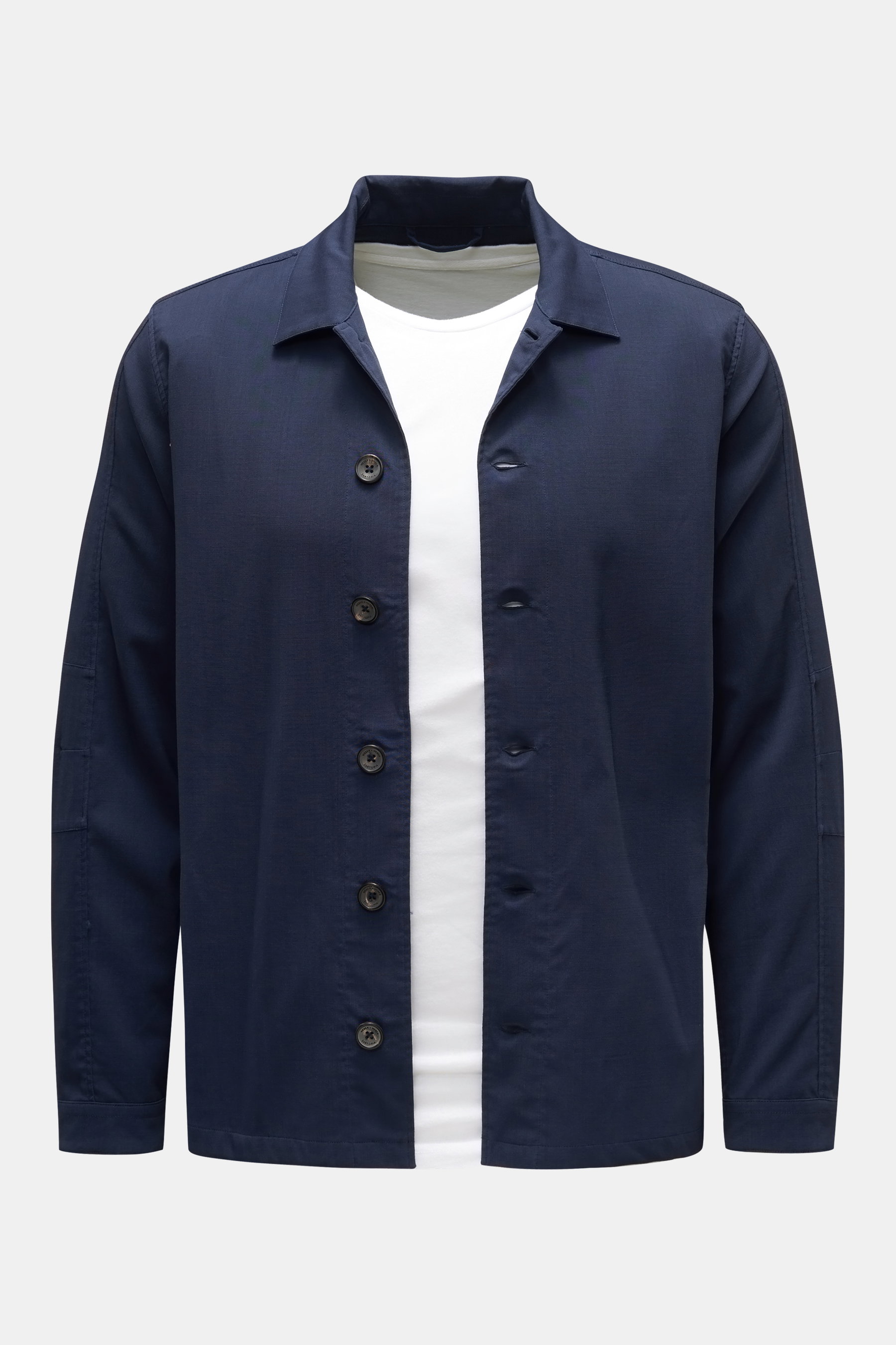 Weber+Weber Overshirt 'Fresco Light Overshirt' dunkelblau