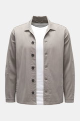 Weber+Weber Overshirt 'Fresco Light Overshirt' hellgrau