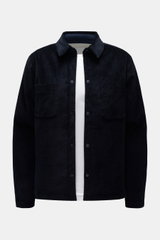 04651/ A trip in a bag Corduroy reversible overshirt 'Reversible' navy