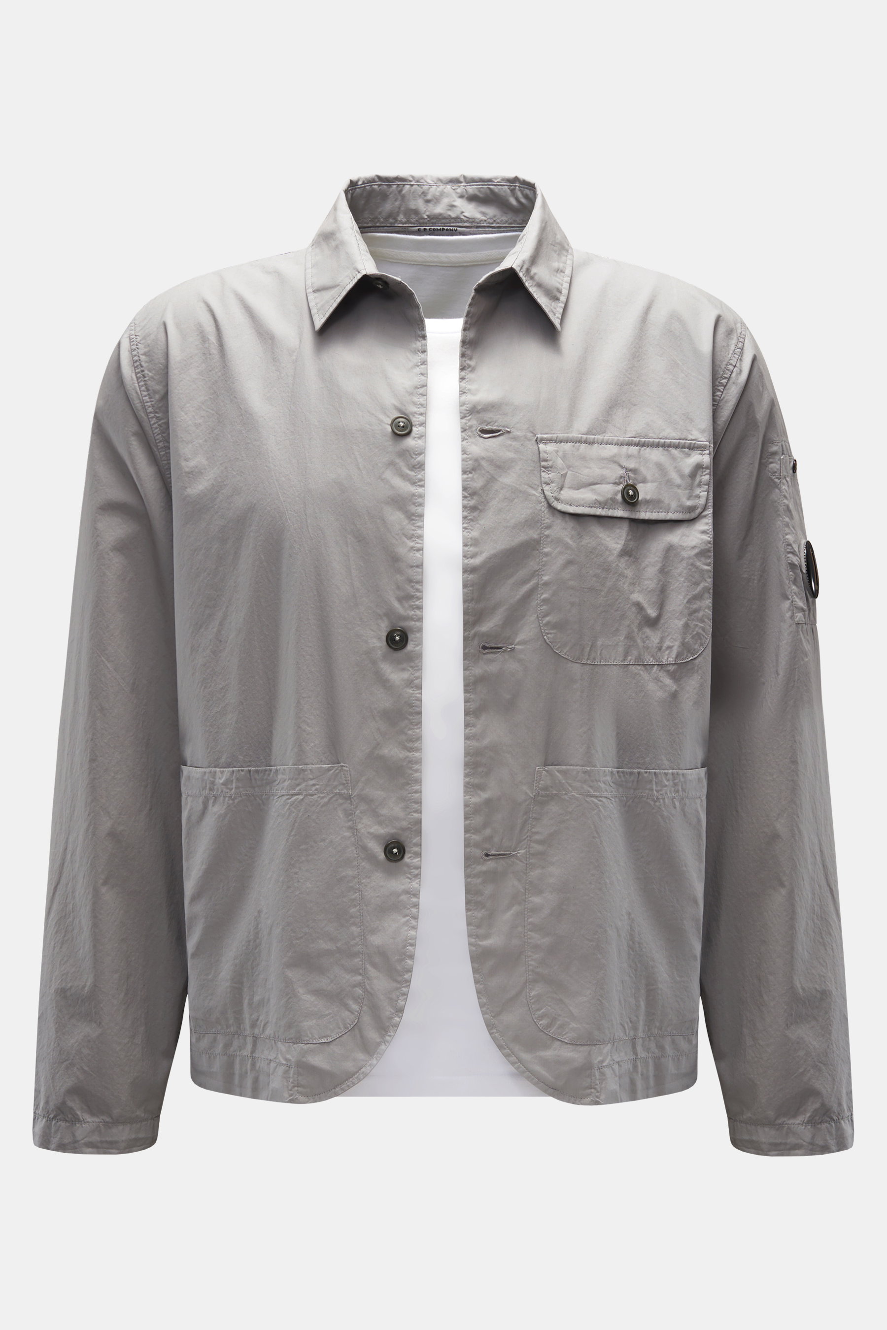 C.P. Company Overshirt hellgrau