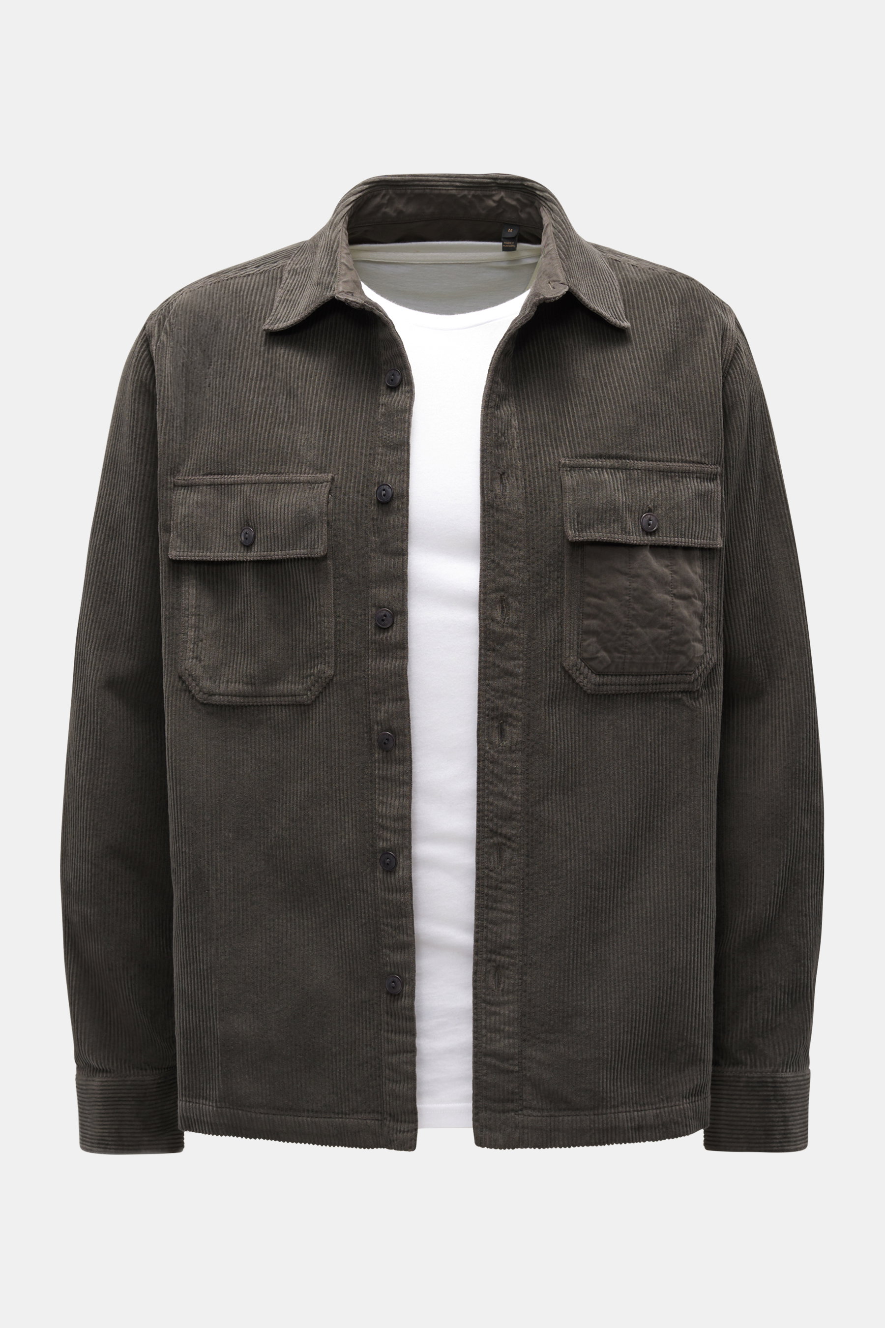 Belstaff Cord-Overshirt 'Fall Gates' dunkelgrau