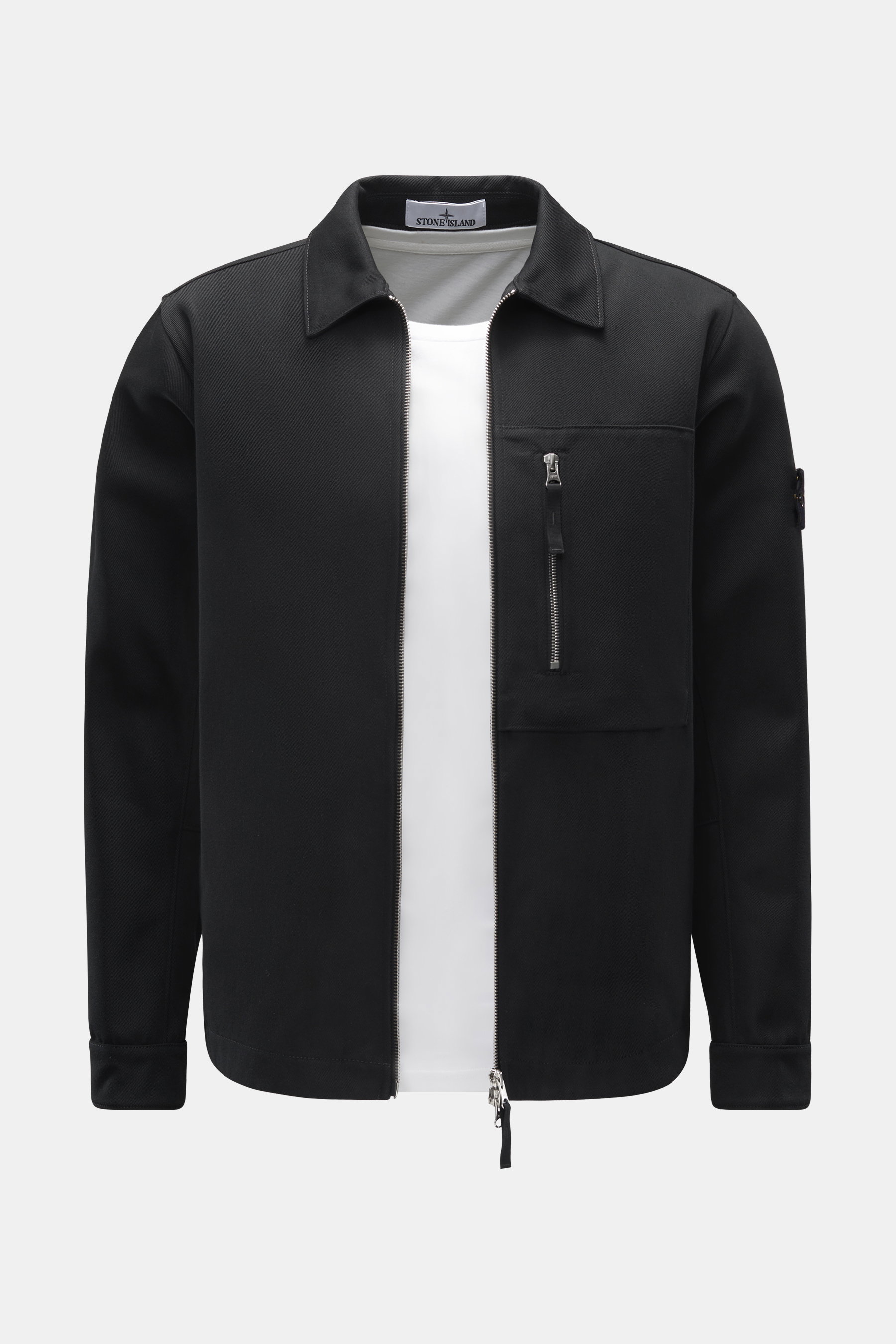 Stone Island Overshirt schwarz