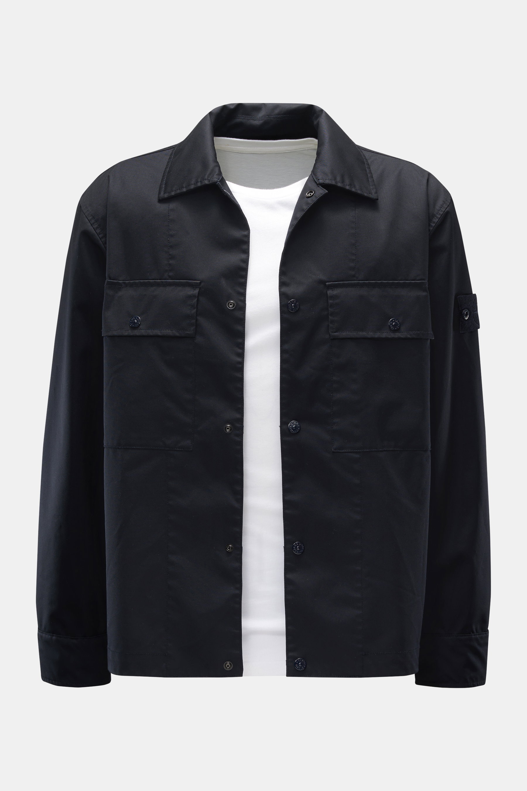 Stone Island Overshirt 'Ghost Piece' dark navy