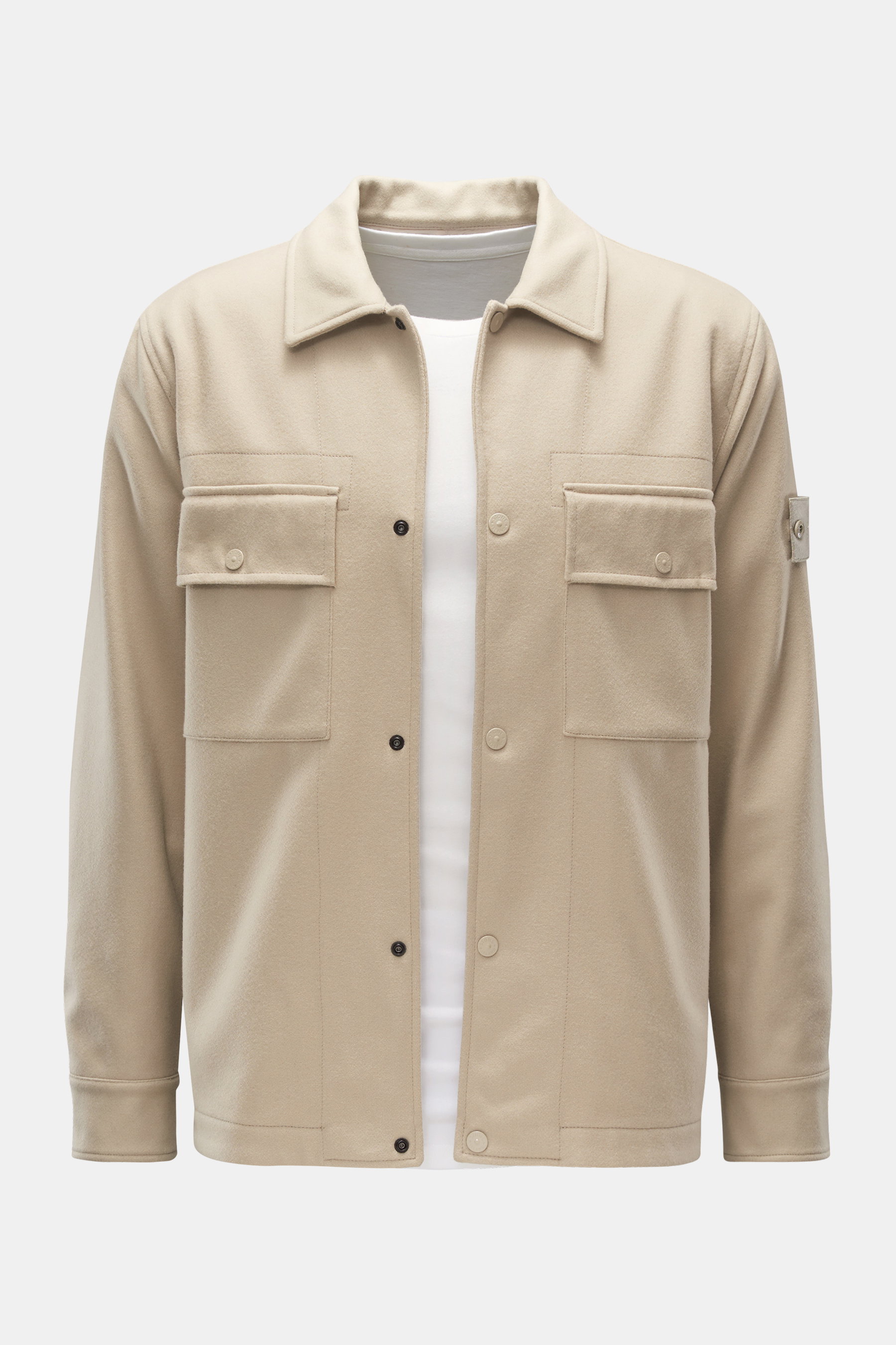 Stone Island Overshirt 'Ghost Piece' sand