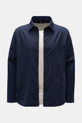 04651/ A trip in a bag Seersucker-Overshirt navy