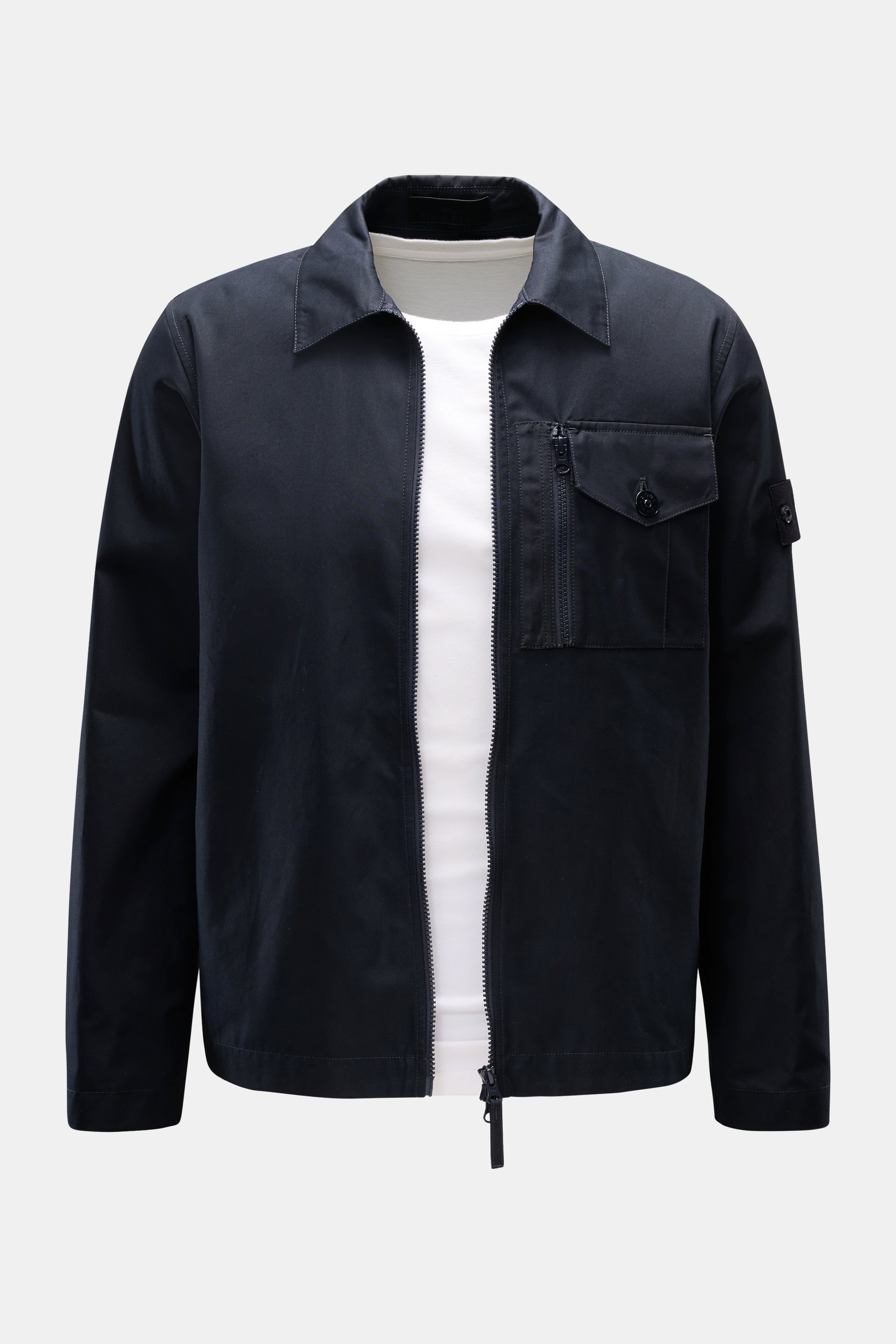 Stone Island Overshirt 'Ghost Piece' navy
