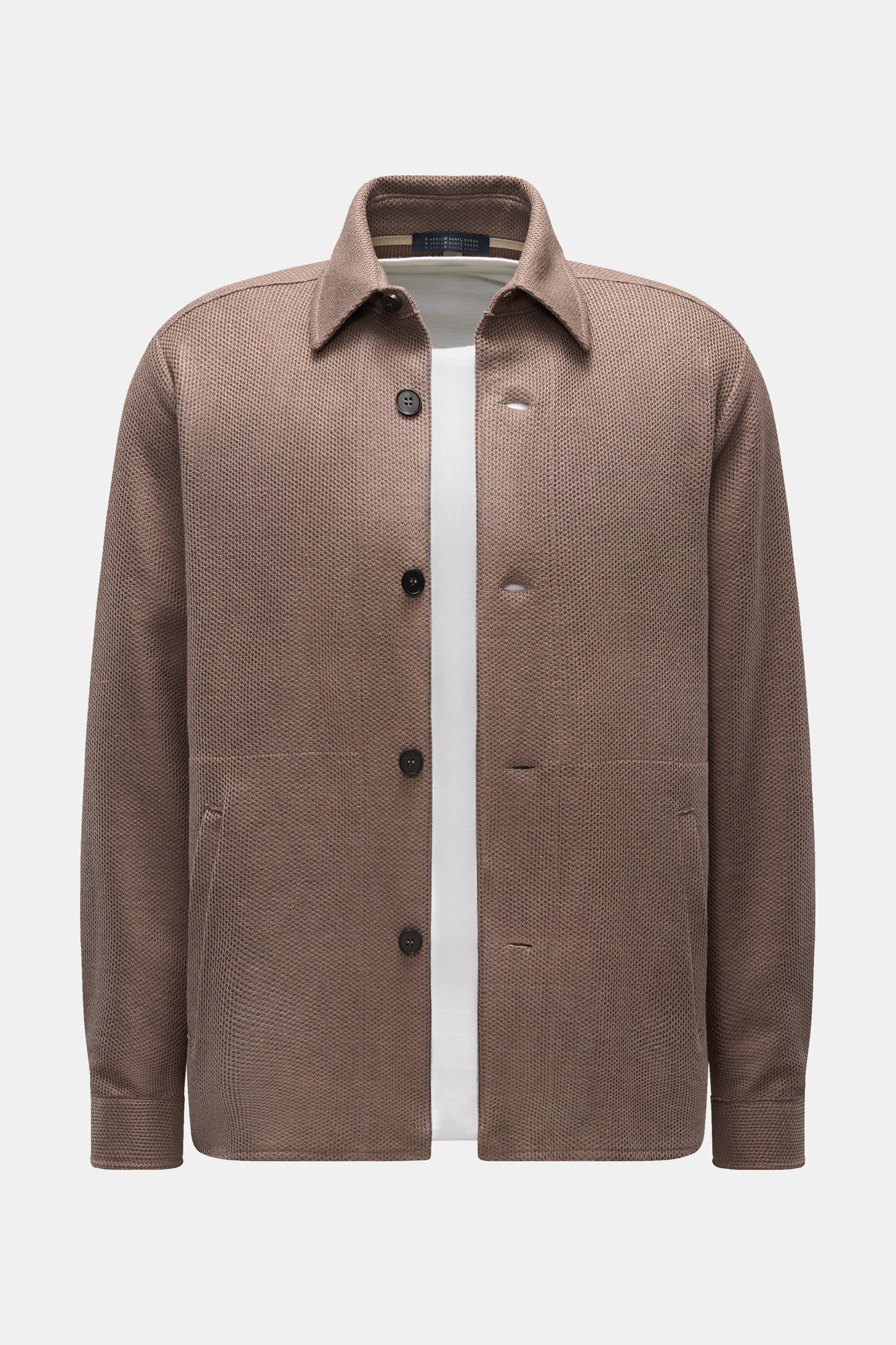 Harris Wharf London  Overshirt taupe