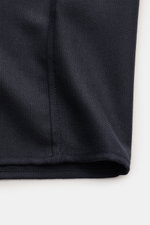 Marco Pescarolo Overshirt 'Next' navy, Detailansicht des Saumverlaufs mit feiner Cashmere-Webstruktur, Regular Fit, Druckknöpfen, Brusttaschen.