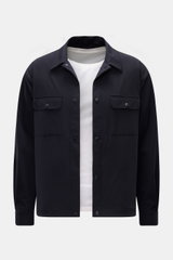 04651/ A trip in a bag Overshirt 'Packable Jacket' navy