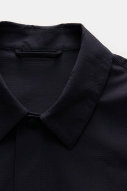04651/ A trip in a bag Overshirt 'Packable Jacket' navy
