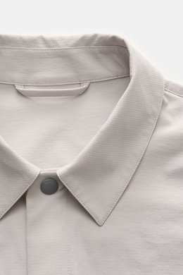 04651/ A trip in a bag Overshirt 'Packable Jacket' hellgrau