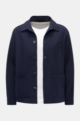 04651/ A trip in a bag Seersucker-Overshirt navy