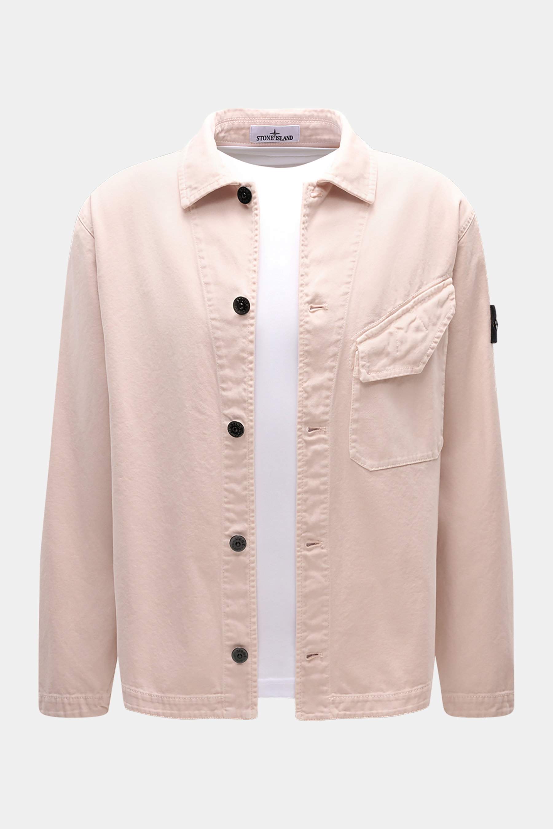 Stone Island Overshirt altrosa