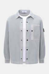 Stone Island Cord Overshirt smoke blue