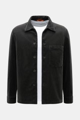 Barena Venezia Cord-Overshirt dunkelbraun