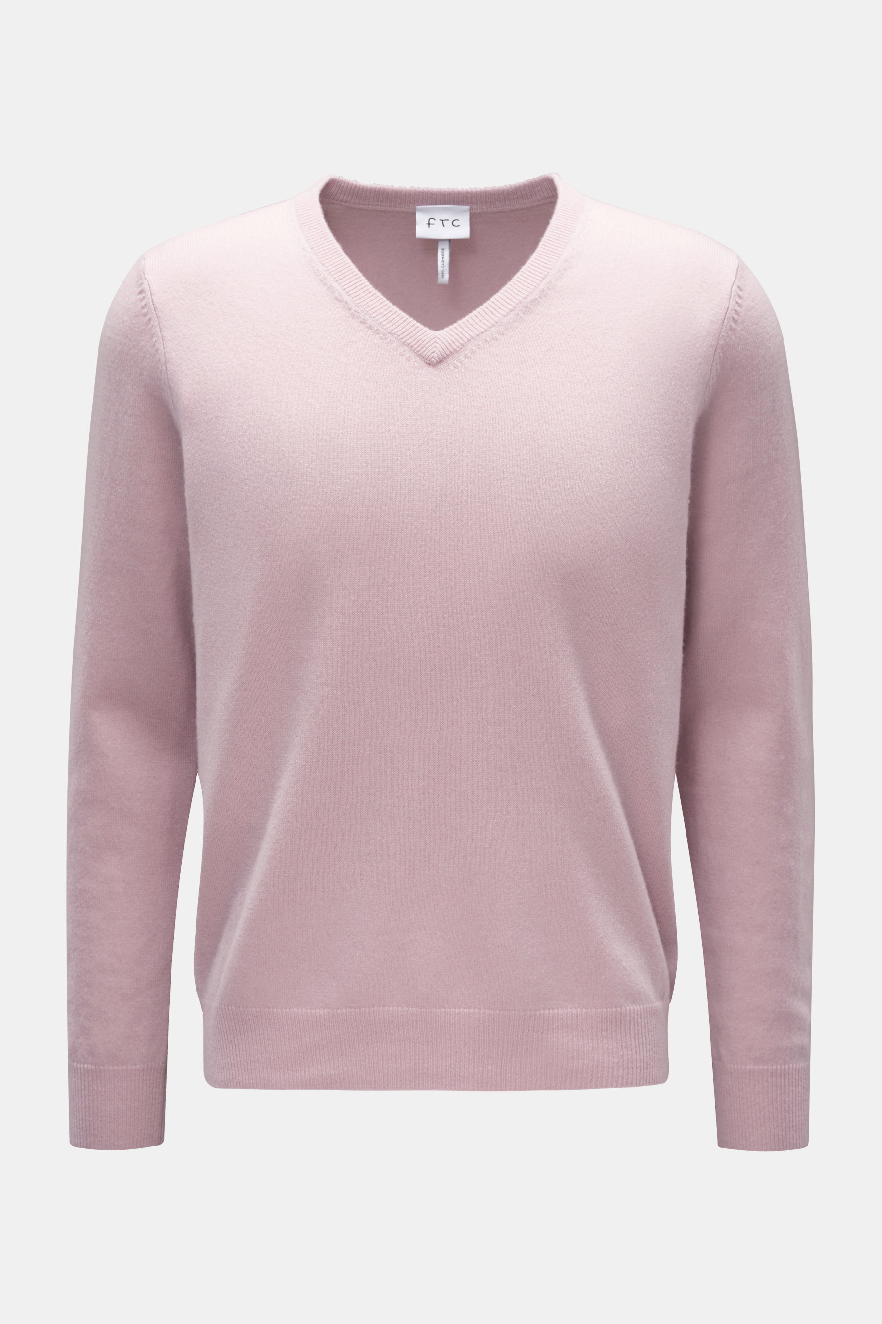 FTC Cashmere V-Neck Pullover rosé