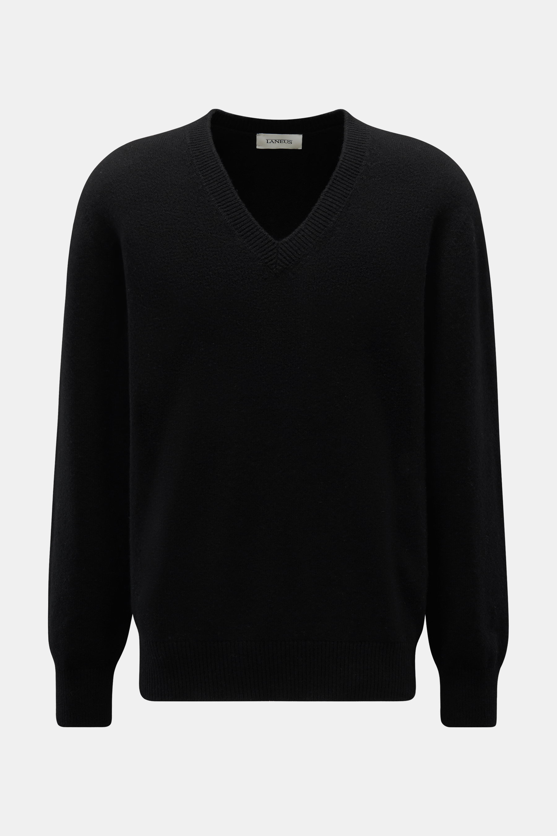Laneus V-Neck Pullover schwarz